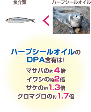 DPA含有量の比較